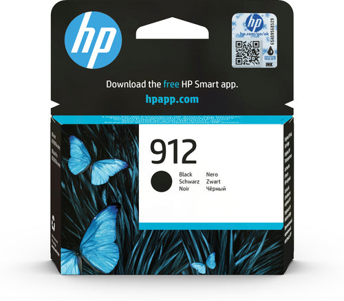 HP 912 Black Original Ink Cartridge HP 912 Black Original Ink Cartridge